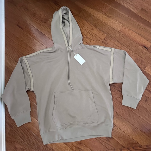 NWT HELMUT LANG Mens Beige Hoodie - Picture 1 of 4